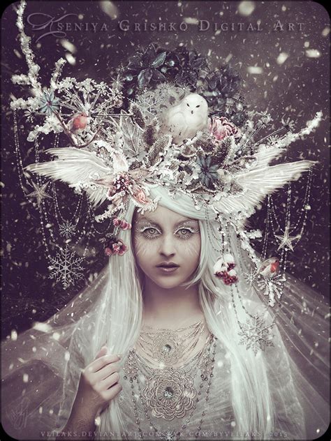 Winter Goddess by VeilaKs on DeviantArt