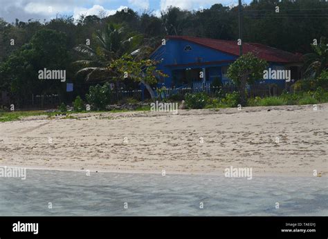 Guardalavaca beach in Southern Cuba, currently threatened by an unsustainable massive tourism ...