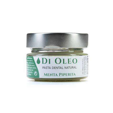 Pasta de Dientes Natural sin Flúor con Menta Piperita - Di Oleo