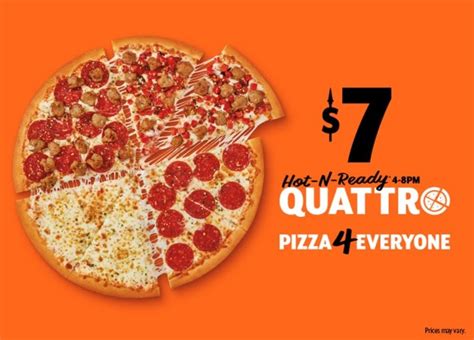 Little Caesars Offers Pizza For Everyone With New $7 Quattro Pizza - The Fast Food Post