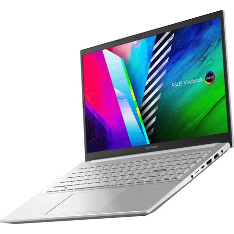 Asus Vivobook Pro 15 OLED M3500QA-L1220W Cool Silver, 15.6" FHD OLED, Ryzen 5 5600H, 8GB, 512GB ...