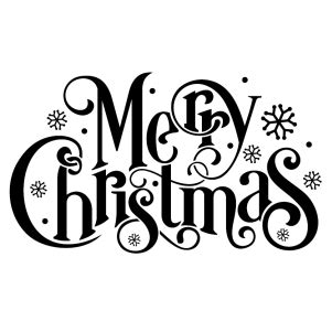 Merry Christmas SVG file | Merry Christmas quote svg cut file Download ...