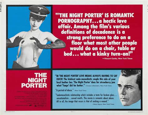 All Posters for The Night Porter at Movie Poster Shop