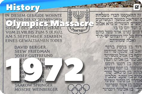 1972 Summer Olympics Massacre - Pop Culture | History | Facts | Trivia