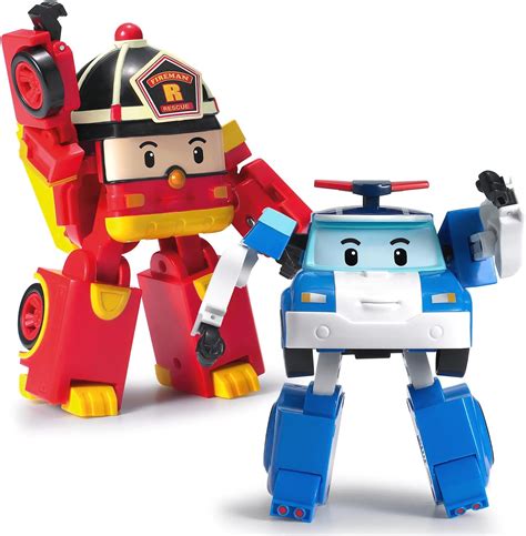 Robocar Poli [2 Pack] Poli Roy Transforming Robot Algeria | Ubuy