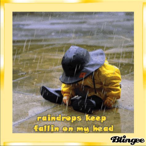 Raindrops Keep Falling On My Head Picture #113712852 | Blingee.com