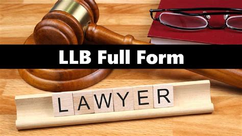 LLB Full Form: What does LLB stand for? Bachelor of Laws