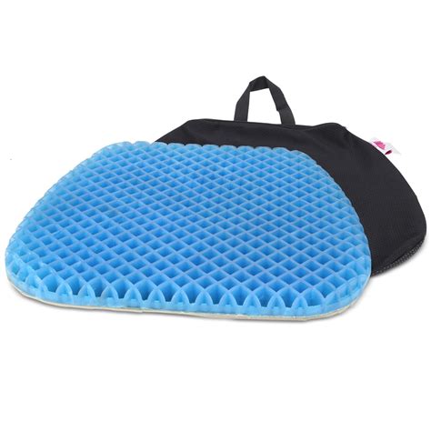 FOMI Premium All Gel Orthopedic Seat Cushion Pad for Car, Office Chair, Wheelchair, or Home ...