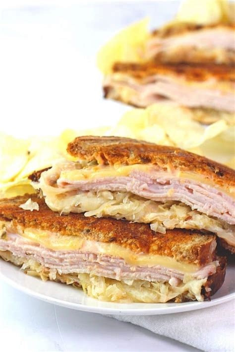 Turkey Reuben Sandwiches • Now Cook This!