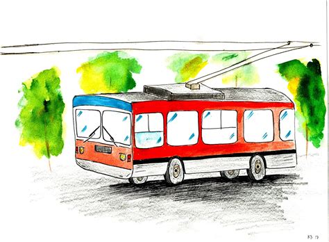 trolleybus on Behance