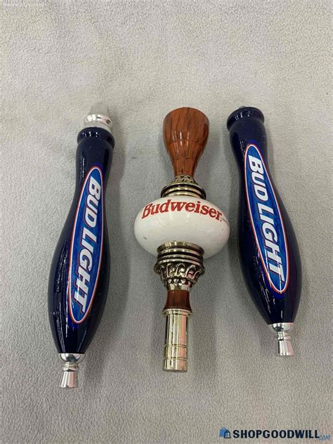 3-Piece Set of Collectible Beer Tap Handles - shopgoodwill.com