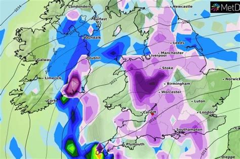 300-mile UK wide snow storm predicted to hit Bristol later this month ...