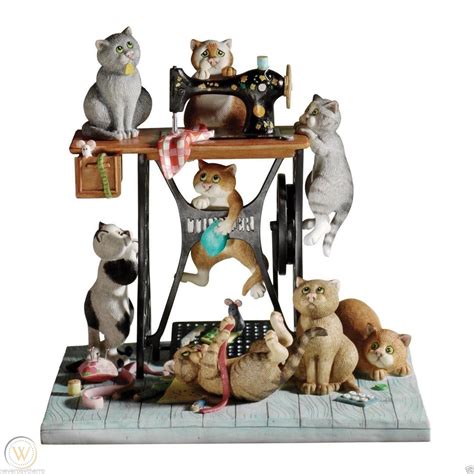 Comic and Curious Cats Ornament by Linda Jane Smith A20452 - LE950 ...