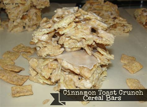 Cinnamon Toast Crunch Cereal Bars - 4 Sons 'R' Us