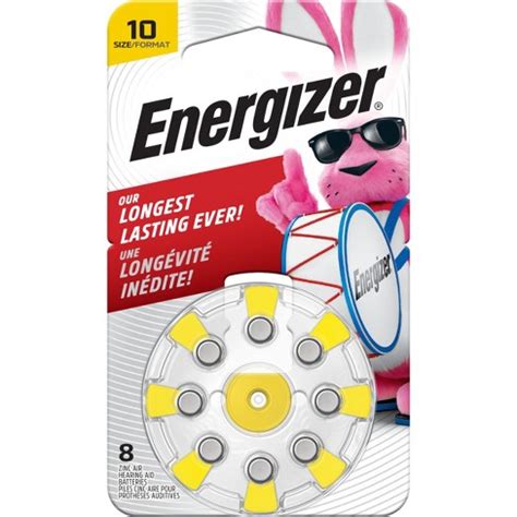 Energizer Size 10 Hearing Aid Batteries - Yellow : Target