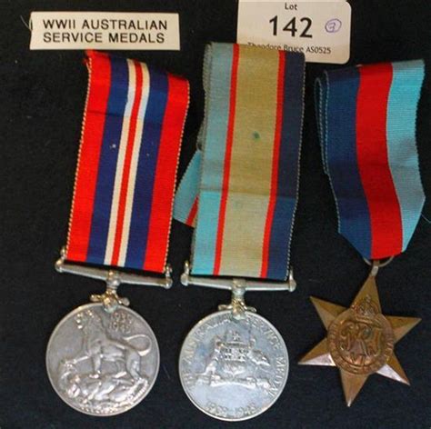 WWII Service Medals awarded to B T Tapper - Medals, Badges, Insignia ...