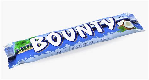 Bounty chocolate bar 3D model - TurboSquid 1418633