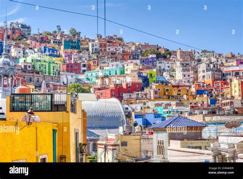 Guanajuato historical center, HDR Image Stock Photo - Alamy