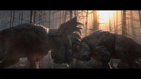 Image - Pachyrhinosaurus Duel.jpg | Trilogy of Life Wiki | FANDOM powered by Wikia