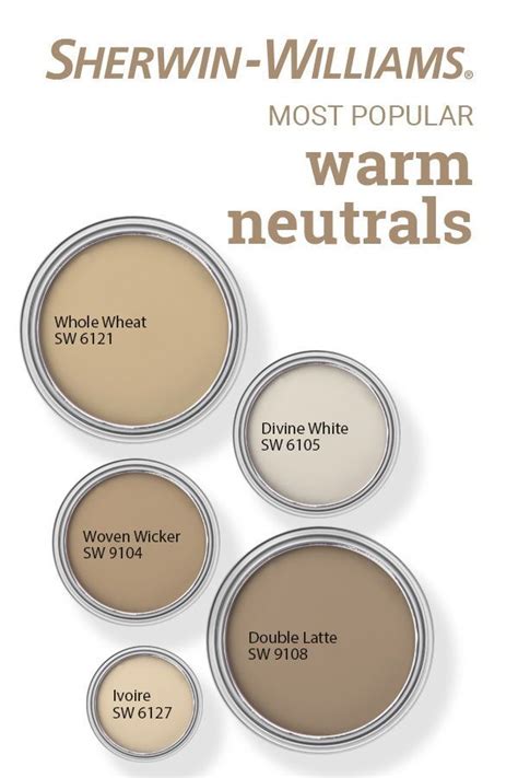 Popular Warm Neutral Paint Colors | Trends iDeas | Woonkamer muren, Kamer kleuren, Kleur pallets