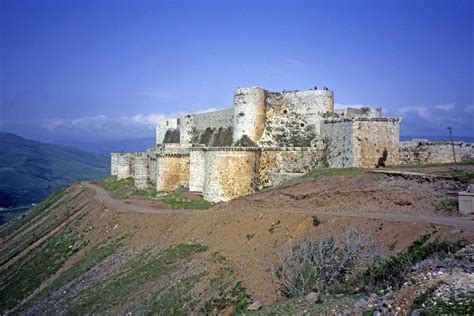 Probably the most famous christian castle in the Holy Land - Crac des Chevaliers (قلعة الحصن ...