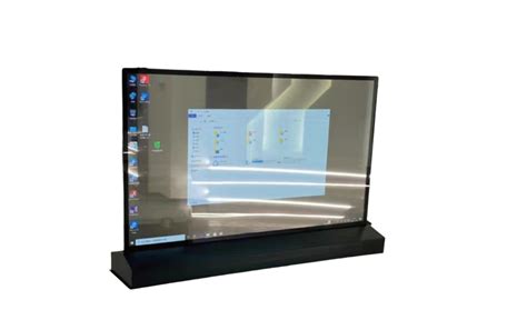 55 Inch Advertising Transparent OLED Display Digital Signage — Vipera - Tomorrow’s Technology Today