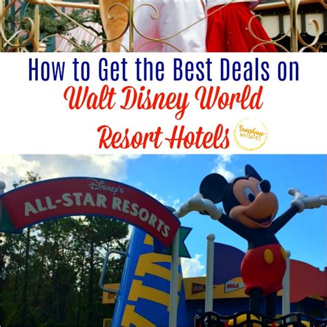 How to Get the Best Deals on Walt Disney World Resort Hotels - Sunshine Whispers