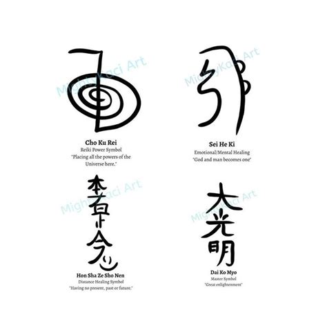 Reiki Symbols Printable - Etsy | Reiki symbols, Healing symbols, Reiki symbols tattoos