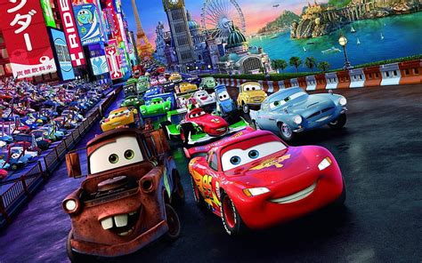 Cars 2, Lightning McQueen, Finn Makmissl, Francesco Bernoulli, disney ...