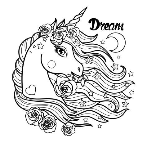 [100+] Unicorn Coloring Pictures | Wallpapers.com