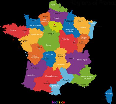 Map Of France for Children – secretmuseum