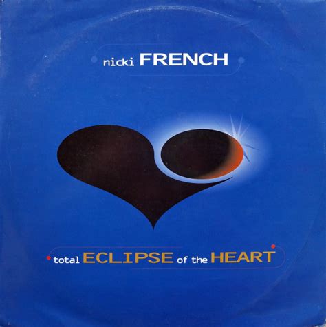 Nicki French – Total Eclipse Of The Heart (1994, Vinyl) - Discogs