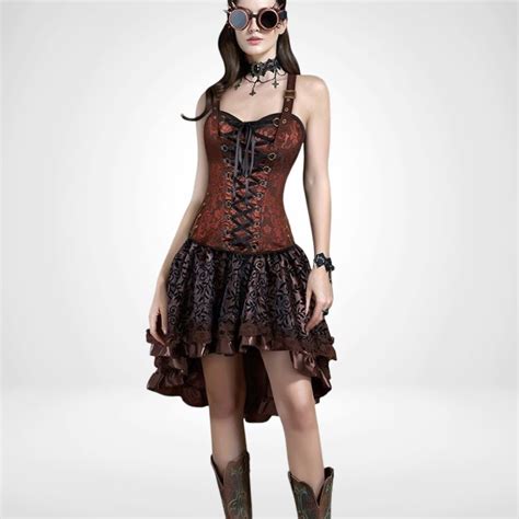 Time traveler Steampunk dress | My Steampunk Style – my-steampunk-style