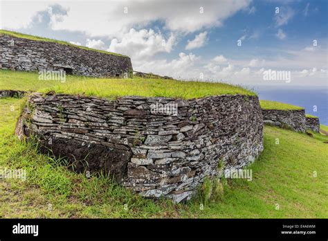 Easter island village chile people hi-res stock photography and images - Alamy