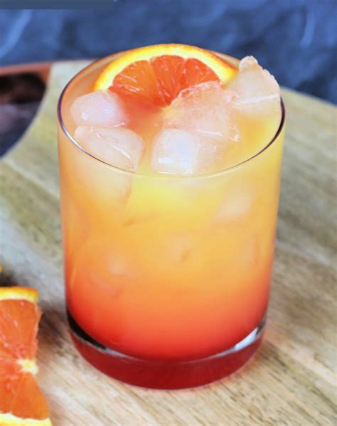 Tequila Sunrise Layered Cocktail - Simple Sips | Tequila sunrise, Sake ...