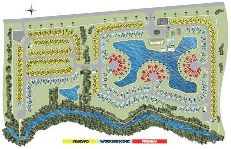 Site Plan – Creekside RV Resort