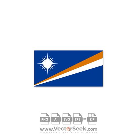 Marshall Islands Flag Vector - (.Ai .PNG .SVG .EPS Free Download)