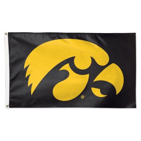 Iowa Hawkeyes Deluxe Flag