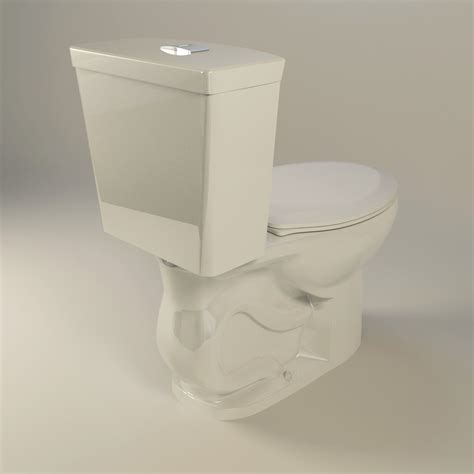 American Standard H2Option Dual Flush Toilet 3D Model .max - CGTrader.com