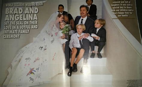 More Angelina Jolie Brad Pitt wedding photos|Lainey Gossip ...