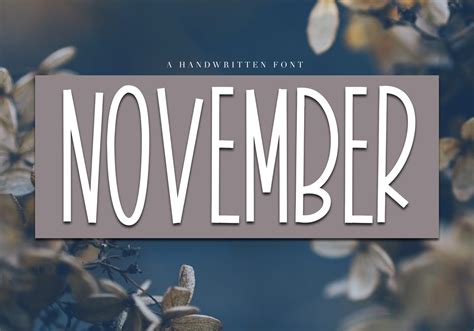 November - A Tall Handwritten Font By KA Designs | TheHungryJPEG