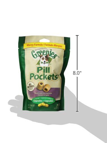 GREENIES 6-Pack Pill Pockets Allergy Formula for Dogs , New, Free ...