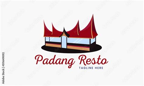 Rumah makan padang logo, Padang food restaurant logo, Restaurant Padang ...