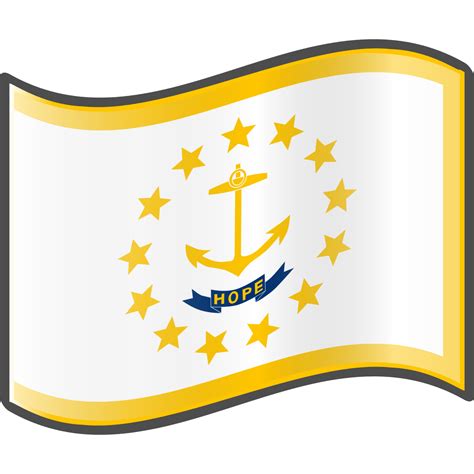 Rhode Island Flag PNG Isolated HD | PNG Mart