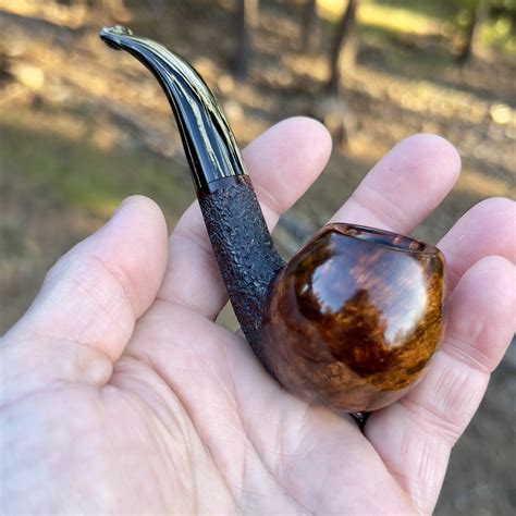 SederCraft Full Bent Tobacco Pipe - SederCraft Handmade Tobacco Pipes