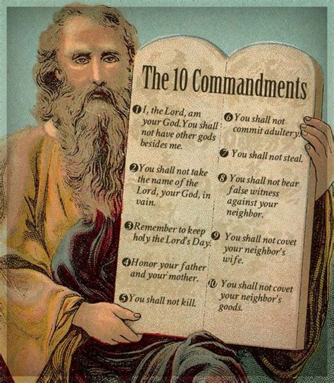 TEN COMMANDMENTS - GOD’S SELF HELP MANUAL