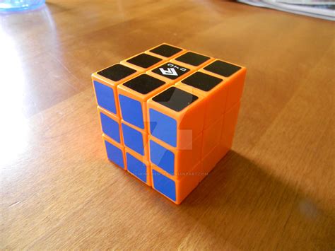 Orange cube by NoMore-Heroes on DeviantArt