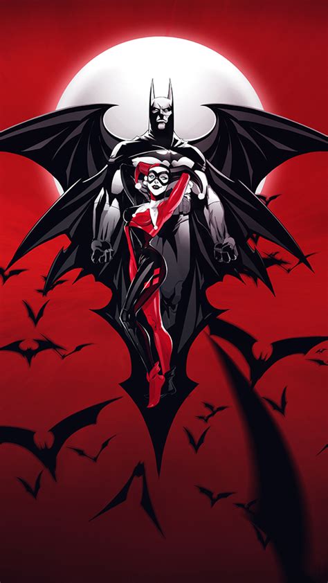 2160x3840 Batman Harley Quinn Art Sony Xperia X,XZ,Z5 Premium ,HD 4k Wallpapers,Images ...