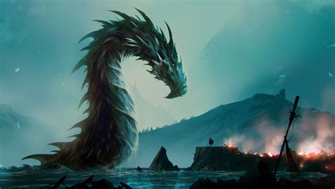 Dragon And Warrior 4k Wallpaper,HD Artist Wallpapers,4k Wallpapers,Images,Backgrounds,Photos and ...