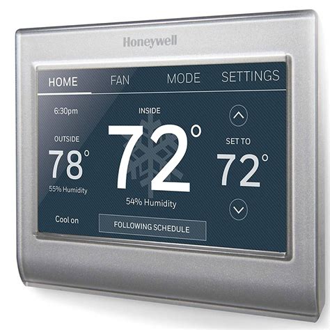 Honeywell Home RTH9585WF1004 Wi-Fi Smart Color Thermostat, Energy Star Gray - Tanga